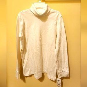 New OshKosh B'gosh White Turtleneck